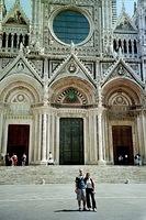 Duomo in Sienna, with Ric and Irena.